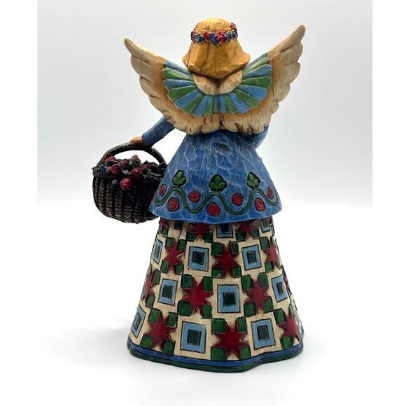 VTG 2002 Jim Shore Heartwood Creek "Angel with Flowers, EUC - Picture 2 of 5